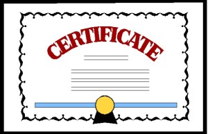 certificate_clipart